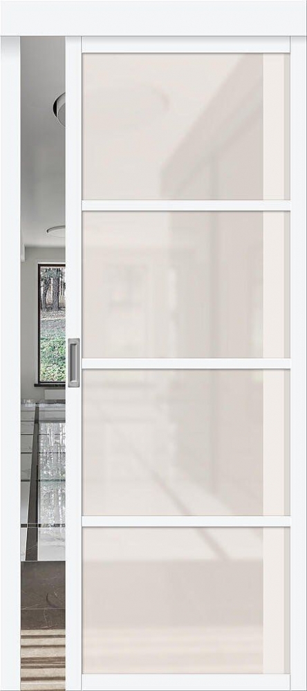 Межкомнатная дверь Твигги-11.3 White Silk BR5668