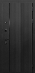 Товар Дверь ДвериПРО L-45 СБ-1 (лак.черное, 16мм, венге) DPRO195825