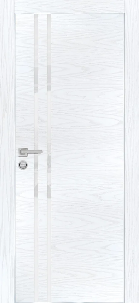 Фото Межкомнатная дверь PX-11  AL кромка с 4-х ст. Дуб скай белый