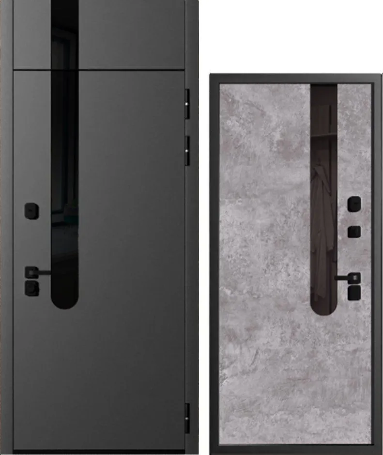 Титан Дорс Термо Оберег-Новый Город Графит DIS007214