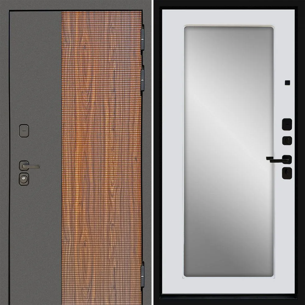 Фото Дверь Ратибор Дуэт 3К  Силк сноу DIS006667