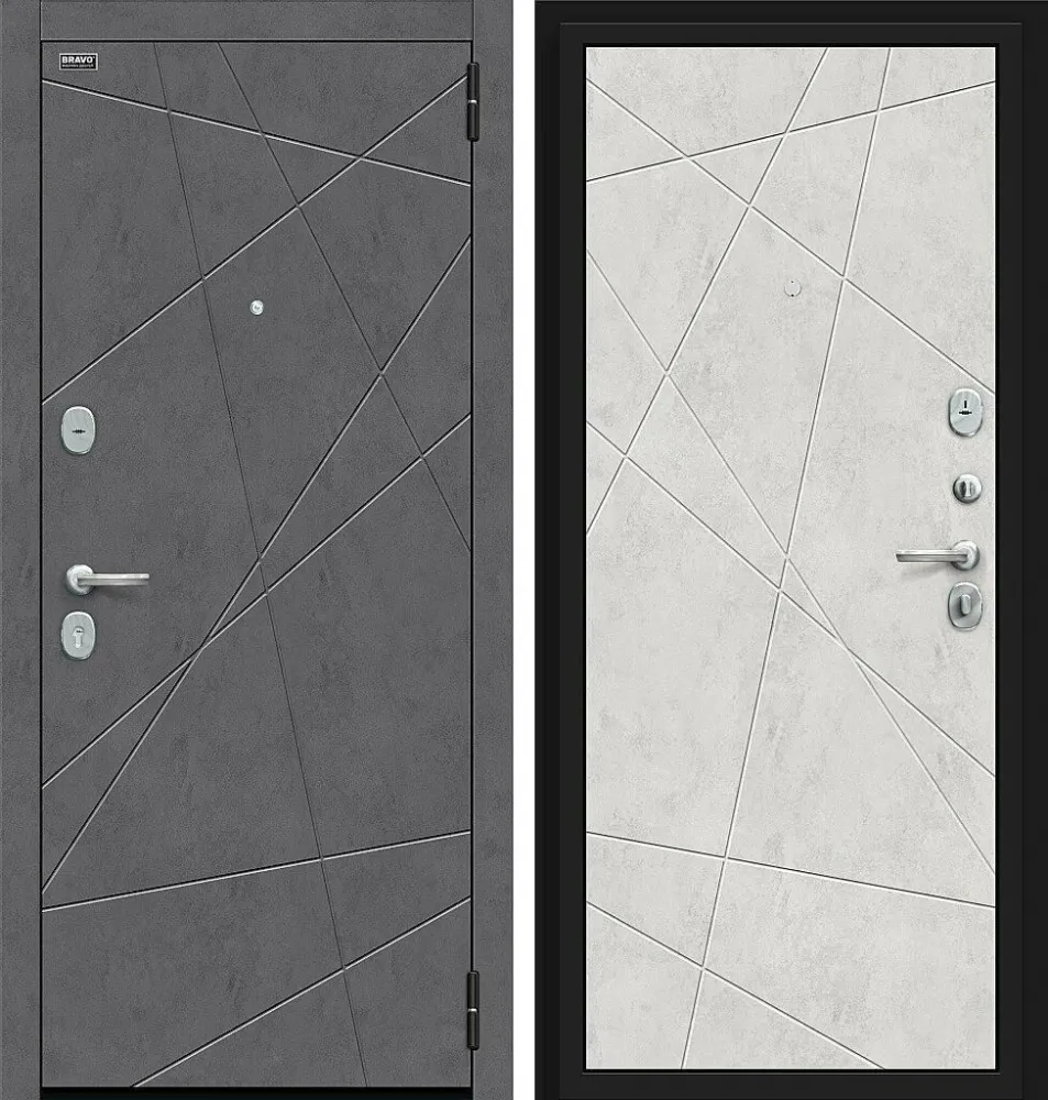 Фото Дверь Граффити-5.5 Kale Slate Art/Look Art BR4623