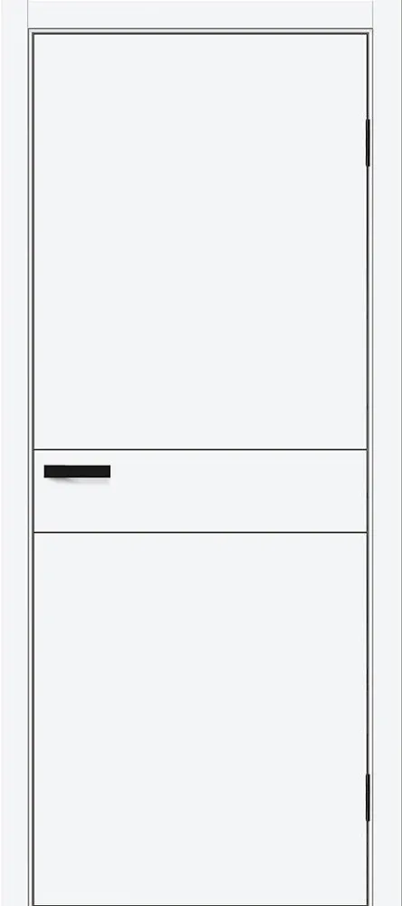 Фото Межкомнатная дверь Браво-0.24 П White Silk BR5914